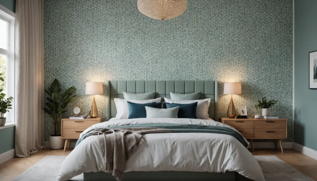 tendances de papier peint moderne pour chambre